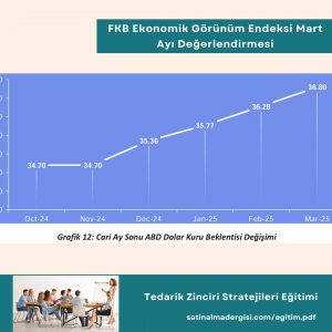Tedarik Zinciri Stratejileri Eğitimi Haber Fkb Ekonomik Görünüm Endeksi Mart Ayı Değerlendirmesi