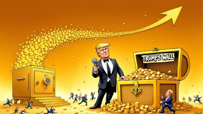 Trump Dönemi Altın Görsel