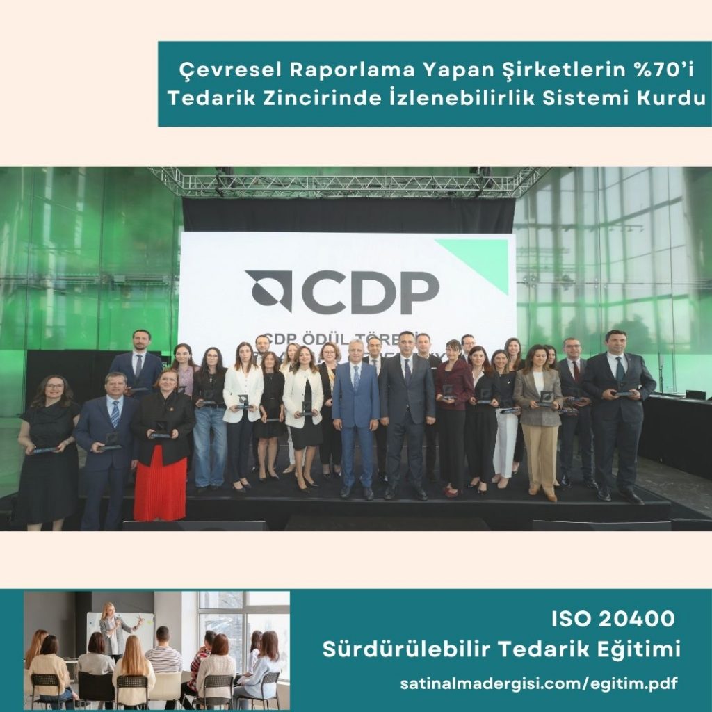 Iso 20400 Sürdürülebilir Tedarik Eğitimi Haber çevresel Raporlama Yapan şirketlerin ’i Tedarik Zincirinde İzlenebilirlik Sistemi Kurdu