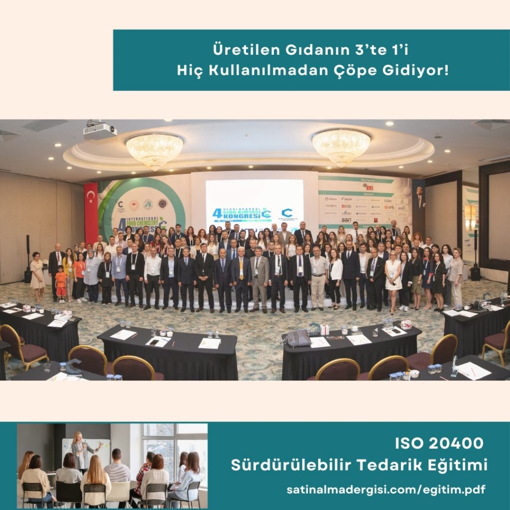 Iso 20400 Sürdürülebilir Tedarik Eğitimi Haber üretilen Gıdanın 3’te 1’i Hiç Kullanılmadan çöpe Gidiyor!