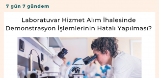 Laboratuvar Hizmet Alım İhalesi Mehmet Atasever