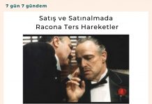 Satış Ve Satınalmada Racona Ters Hareketler Satınalma Dergisi 7 Gün 7 Gündem