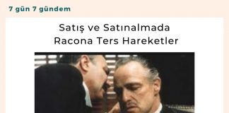Satış Ve Satınalmada Racona Ters Hareketler Satınalma Dergisi 7 Gün 7 Gündem