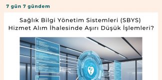 Sağlık Bilgi Yönetim Sistemleri (sbys) Hizmet Alım İhalesinde Aşırı Düşük İşlemleri Satınalma Dergisi 7 Gün 7 Gündem