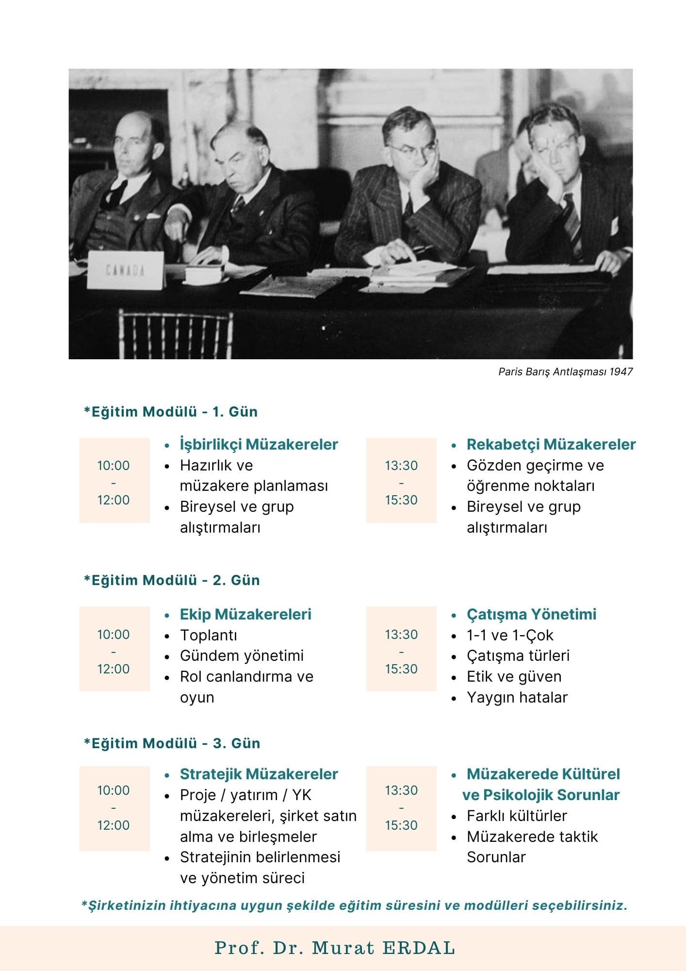 Stratejik Müzakere Pazarlık Becerileri Satın Alma Satış Eğitimi