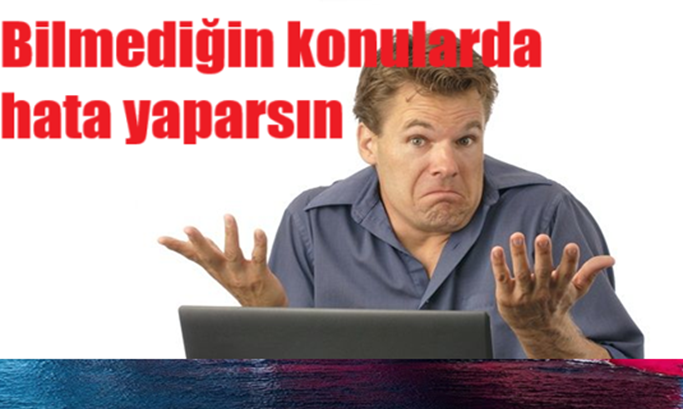 Hata Yapmak Görsel
