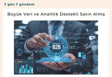Büyük Veri Ve Analitik Destekli Satın Alma Satınalma Dergisi 7 Gün 7 Gündem