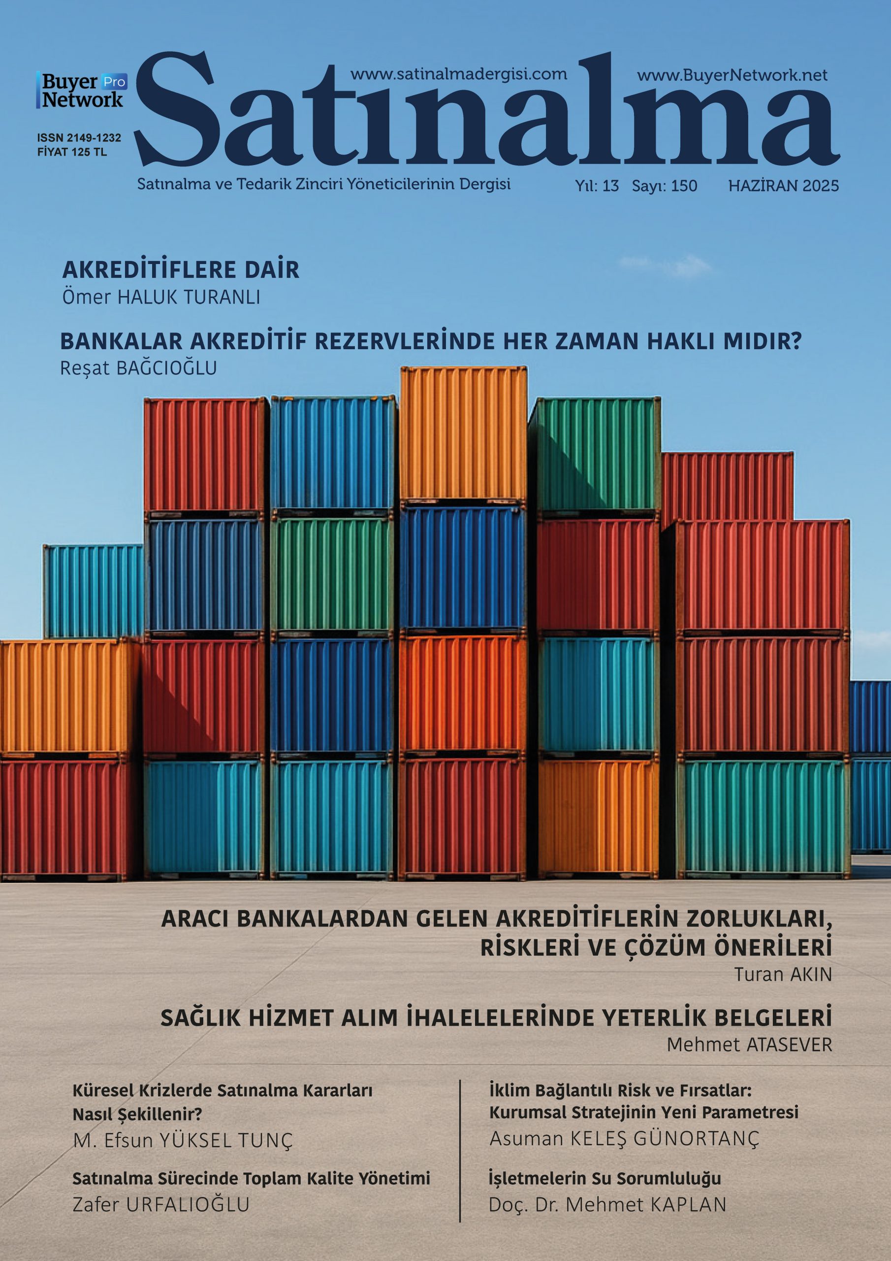 Satınalma Dergisi Haziran 2025