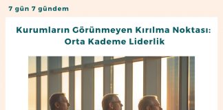 Kurumların Görünmeyen Kırılma Noktası Orta Kademe Liderlik Satınalma Dergisi 7 Gün 7 Gündem