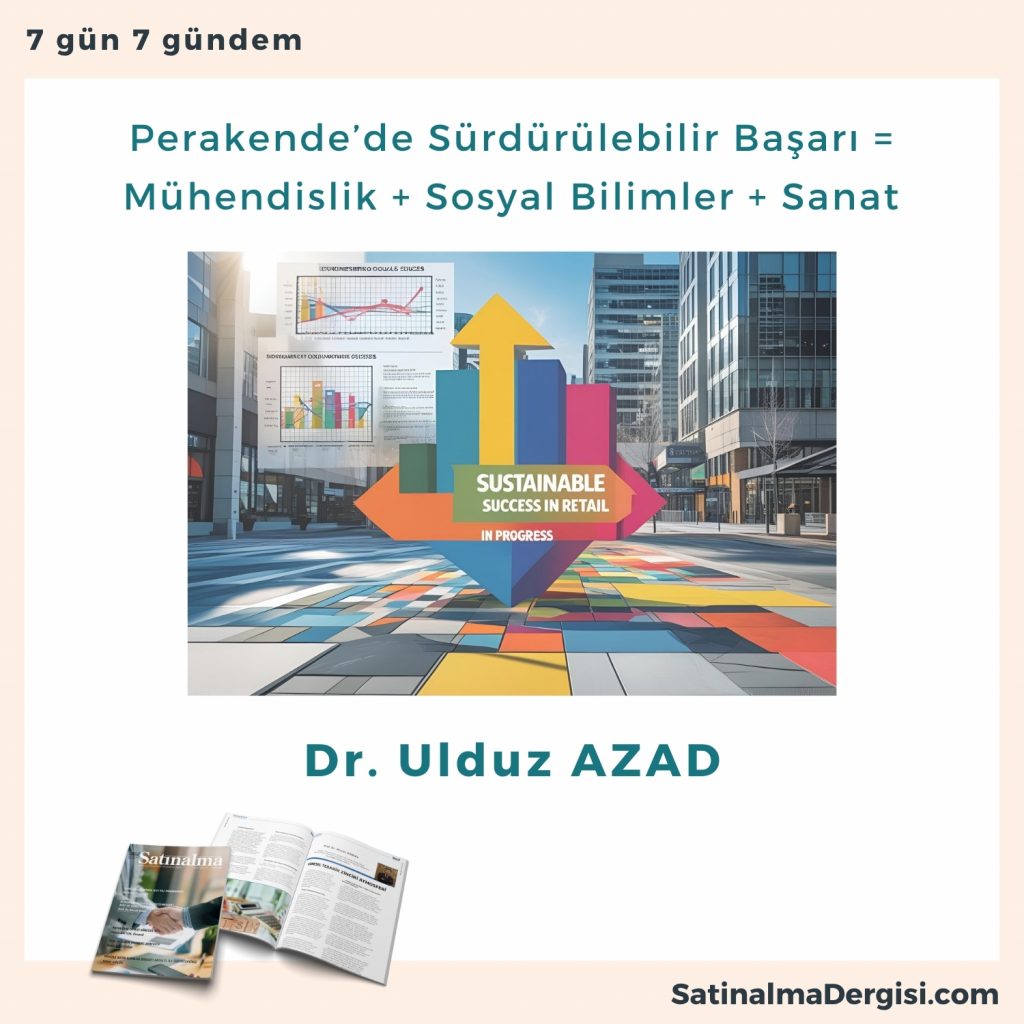 Perakende’de Sürdürülebilir Başarı = Mühendislik + Sosyal Bilimler + Sanat Satınalma Dergisi 7 Gün 7 Gündem