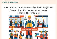 4857 Sayılı İş Kanunu’nda İşçilerin Sağlık Ve Güvenliğini Korumayı Amaçlayan 5 Temel Düzenleme Satınalma Dergisi 7 Gün 7 Gündem