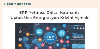 Erp Yetmez Dijital Katmanla Uçtan Uca Entegrasyon Krizini Aşmak! Satınalma Dergisi 7 Gün 7 Gündem