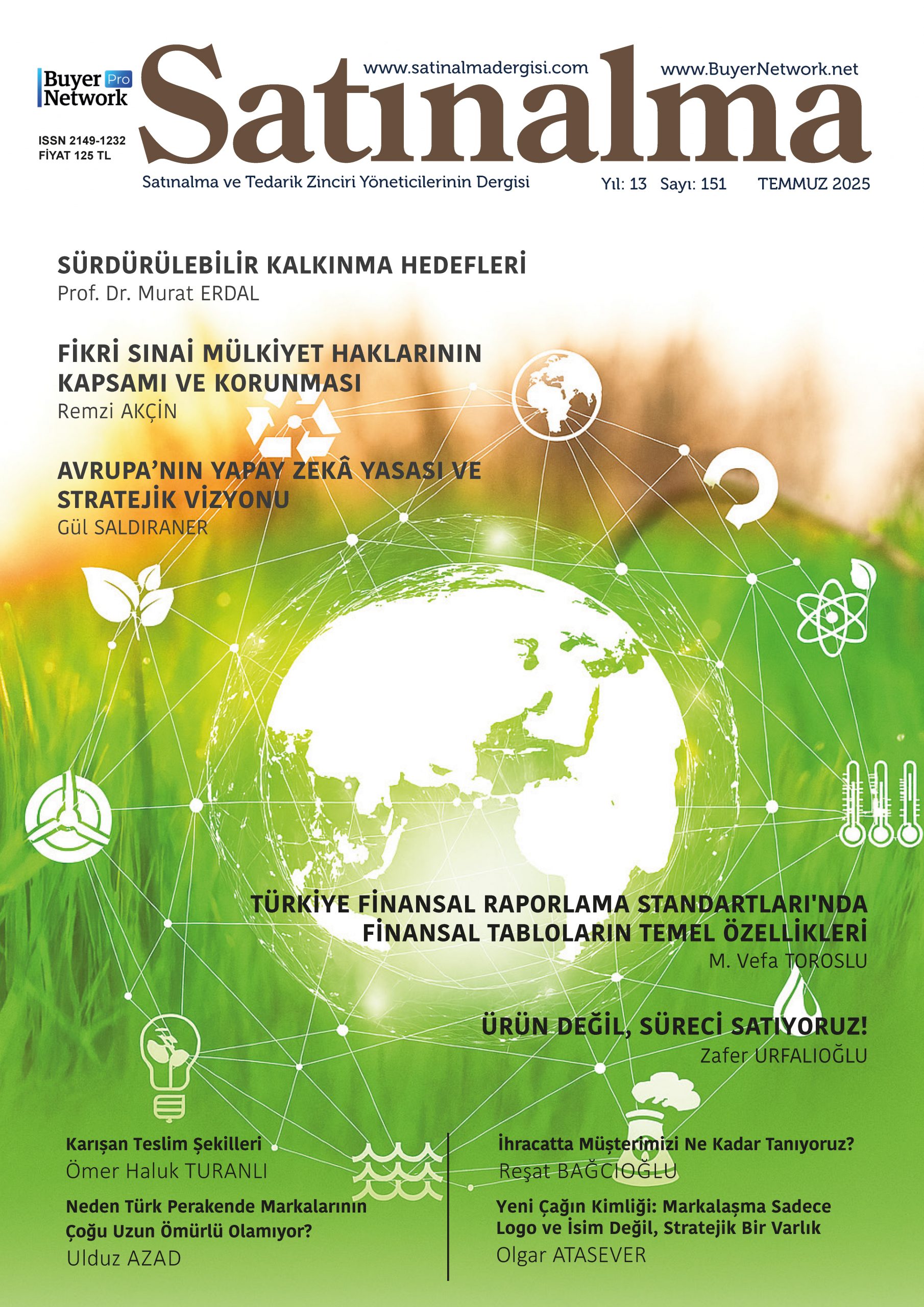 Satınalma Dergisi Temmuz 2025 Sayısı