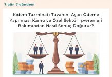 Kıdem Tazminatı Tavanını Aşan ödeme Yapılması Kamu Ve özel Sektör İşverenleri Bakımından Nasıl Sonuç Doğurur Satınalma Dergisi 7 Gün 7 Gündem
