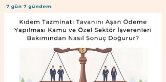 Kıdem Tazminatı Tavanını Aşan ödeme Yapılması Kamu Ve özel Sektör İşverenleri Bakımından Nasıl Sonuç Doğurur Satınalma Dergisi 7 Gün 7 Gündem