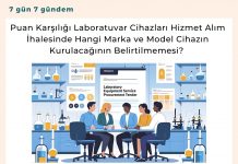 Puan Karşılığı Laboratuvar Cihazları Hizmet Alım İhalesinde Hangi Marka Ve Model Cihazın Kurulacağının Belirtilmemesi Satınalma Dergisi 7 Gün 7 Gündem