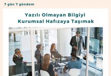 Yazılı Olmayan Bilgiyi Kurumsal Hafızaya Taşımak