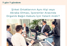 şirket Ortaklarının Aynı Kişi Veya Akraba Olması