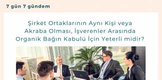 şirket Ortaklarının Aynı Kişi Veya Akraba Olması