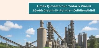 Sürdürülebilir Tedarik Zinciri Ve Yeşil Satınalma Eğitimi Haber Limak çimento’nun Tedarik Zinciri Sürdürülebilirlik Adımları ödüllendirildi