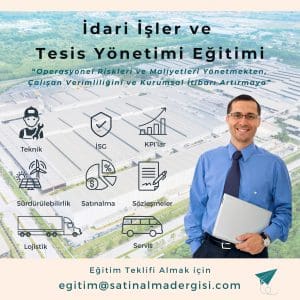 Profesyoneller Dünyasında Satış İdari İşler Ve Fabrika Tesis Yönetimi Eğitimi