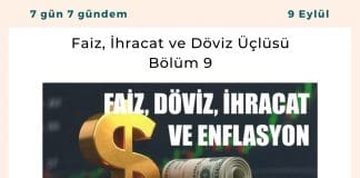 Faiz, İhracat Ve Döviz üçlüsü Bölüm 9 Satınalma Dergisi 7 Gün 7 Gündem