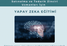Satınalma ve Tedarik Zinciri Uzmanları için Yapay Zeka Uygulamaları Eğitimi Satinalmada Yapay Zeka