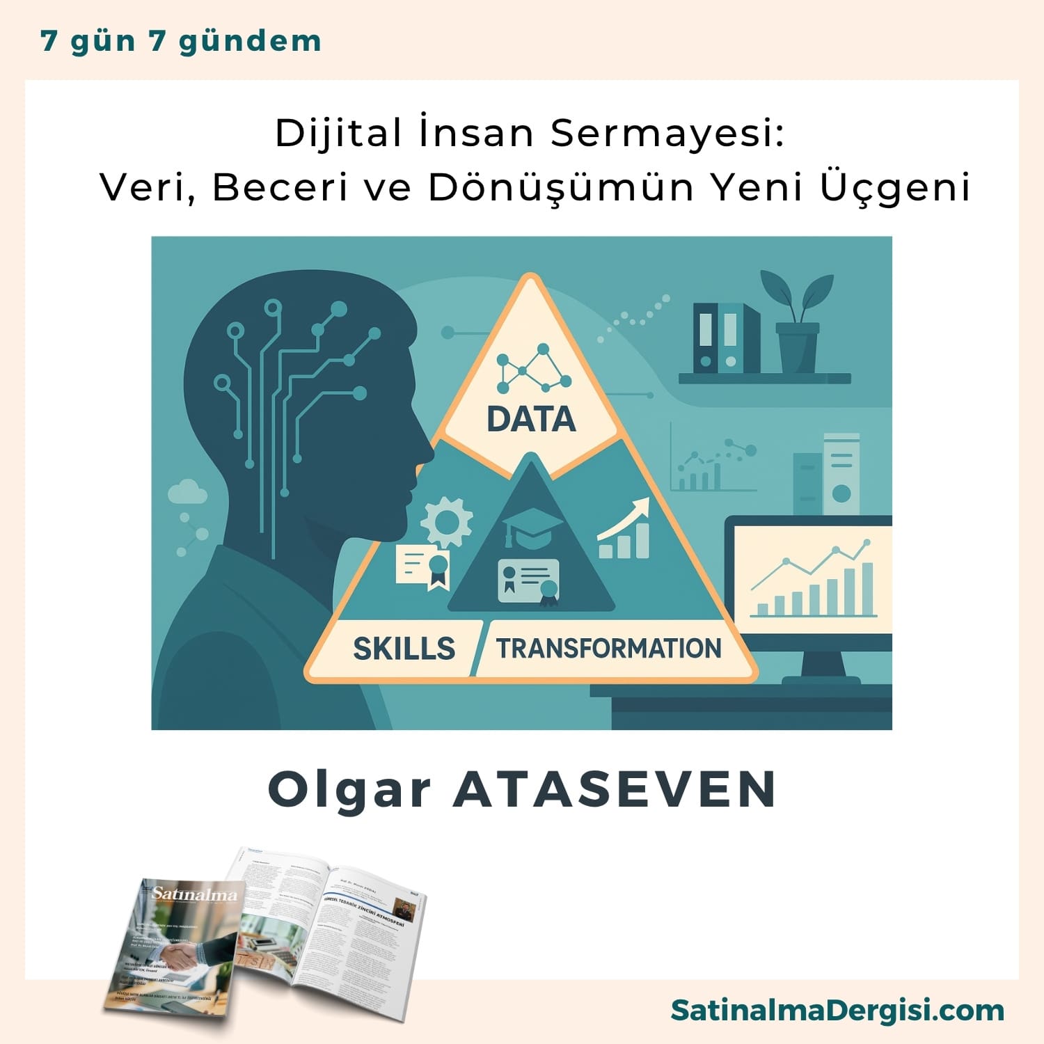 Dijital İnsan Sermayesi Veri, Beceri Ve Dönüşümün Yeni üçgeni Satınalma Dergisi 7 Gün 7 Gündem