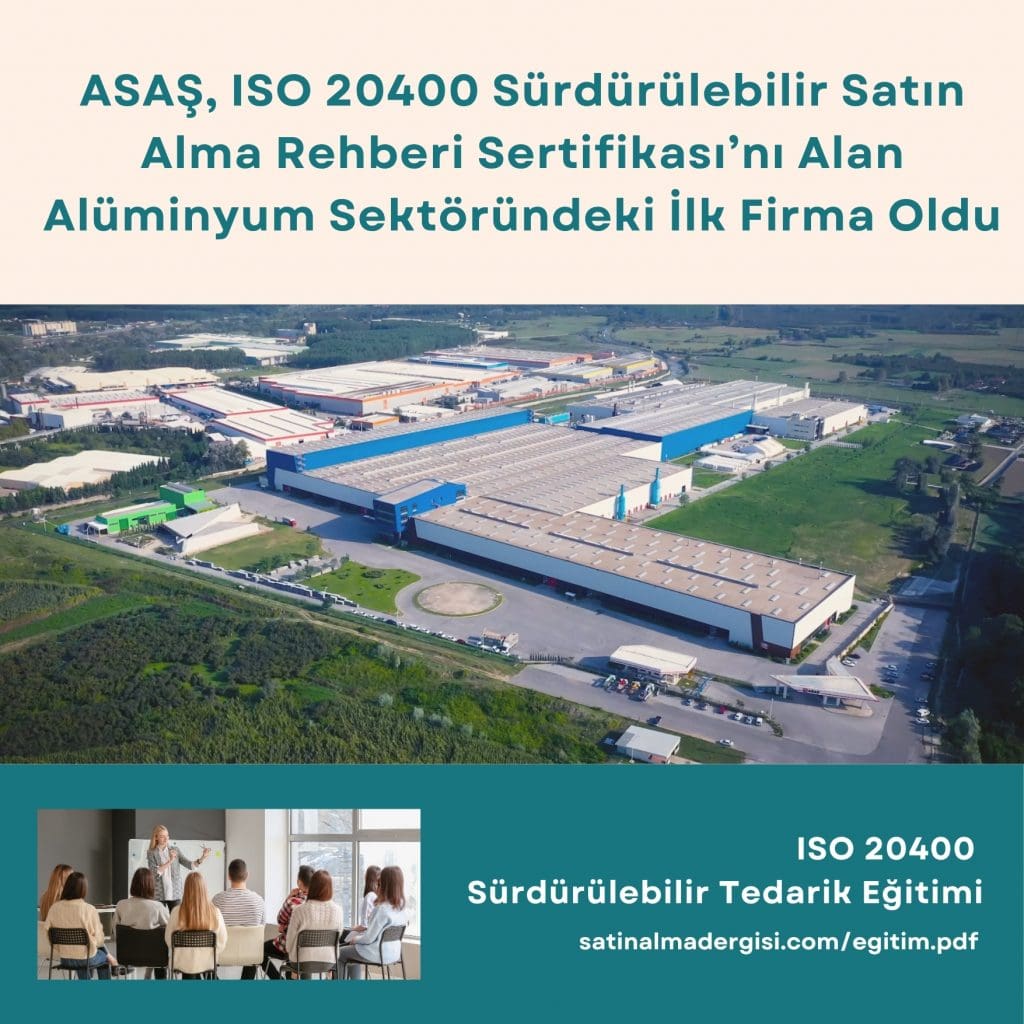 Iso 20400 Sürdürülebilir Satın Alma Rehberi Sertifikası Asaş