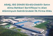 Iso 20400 Sürdürülebilir Satın Alma Rehberi Sertifikası Asaş