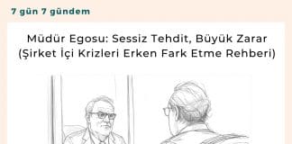 Müdür Egosu Sessiz Tehdit, Büyük Zarar (şirket İçi Krizleri Erken Fark Etme Rehberi) Satınalma Dergisi 7 Gün 7 Gündem