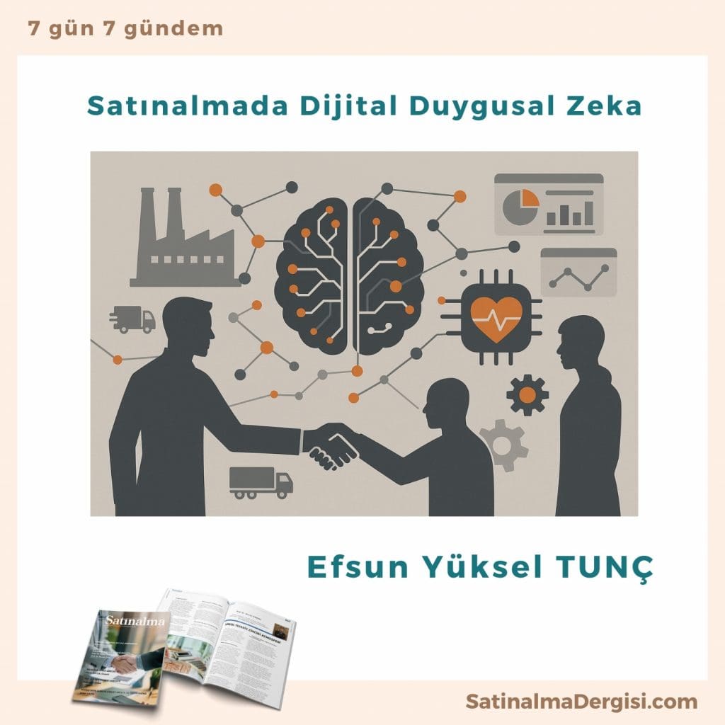 Satınalmada Dijital Duygusal Zeka Satınalma Dergisi 7 Gün 7 Gündem