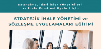 Stratejik İhale Yönetimi Ve Sözleşme Uygulamaları Eğitimi