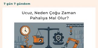 Ucuz, Neden çoğu Zaman Pahalıya Mal Olur Satınalma Dergisi 7 Gün 7 Gündem