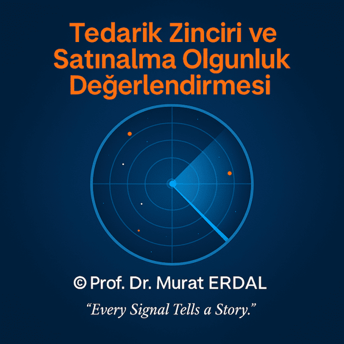 Satın alma ve Tedarik Zinciri Olgunluk Değerlendirme Satın alma ve Tedarik Zinciri Olgunluk Değerlendirme