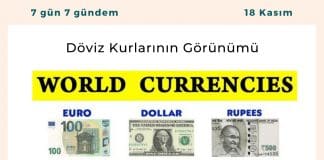 Döviz Kurlarının Görünümü Satınalma Dergisi 7 Gün 7 Gündem