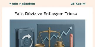 Faiz, Döviz Ve Enflasyon Triosu Satınalma Dergisi 7 Gün 7 Gündem