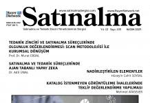 Satınalma Dergisi Kasım 2025 Sayısı