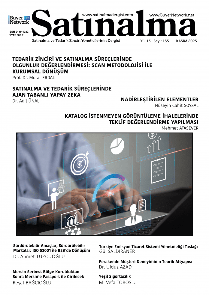 Satınalma Dergisi Kasım 2025 Sayısı Satınalma Dergisi Kasım 2025 Sayısı