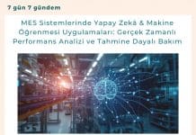 MES Sistemlerinde Yapay Zekâ & Makine Öğrenmesi Uygulamaları: Gerçek Zamanlı Performans Analizi ve Tahmine Dayalı Bakım Mes Sistemlerinde Yapay Zekâ & Makine öğrenmesi Uygulamaları Gerçek Zamanlı Performans Analizi Ve Tahmine Dayalı Bakım Satınalma Dergisi 7 Gün 7 Gündem