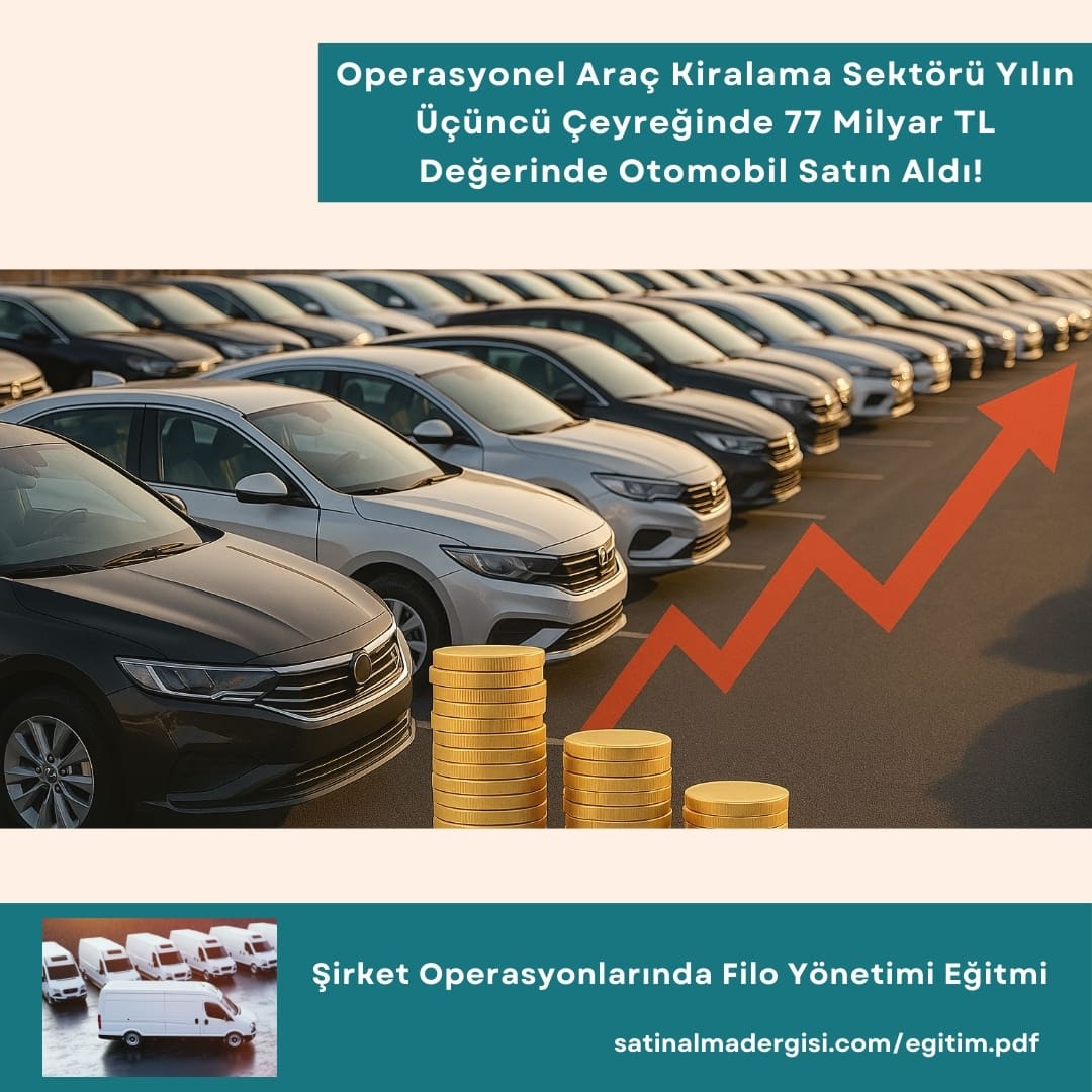 şirket Operasyonlarında Filo Yönetimi Eğitmi Haber Operasyonel Araç Kiralama Sektörü Yılın üçüncü çeyreğinde 77 Milyar Tl Değerinde Otomobil Satın Aldı!