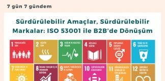 Sürdürülebilir Amaçlar, Sürdürülebilir Markalar Iso 53001 Ile B2b’de Dönüşüm Satınalma Dergisi 7 Gün 7 Gündem