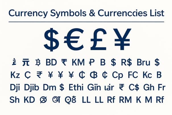 Currency Symbols