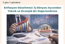 Enflasyon Düzeltmesi İş Dünyası Açısından Teknik Ve Stratejik Bir Değerlendirme Satınalma Dergisi 7 Gün 7 Gündem