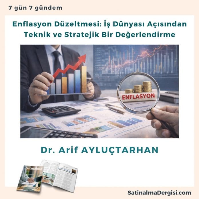 Enflasyon Düzeltmesi İş Dünyası Açısından Teknik Ve Stratejik Bir Değerlendirme Satınalma Dergisi 7 Gün 7 Gündem