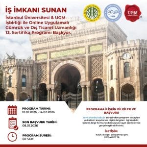 Gümrük Ve Dış Ticaret Uzmanlığı