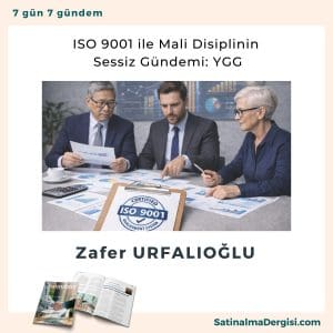 Iso 9001 Ile Mali Disiplinin Sessiz Gündemi Ygg Satınalma Dergisi 7 Gün 7 Gündem