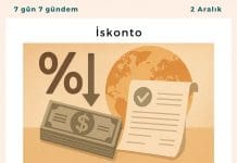 İskonto Satınalma Dergisi 7 Gün 7 Gündem
