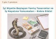 İyi Niyetle Başlayan Yanlış Tasarımlar Ve İş Hayatına Yansımaları – Kobra Etkisi Satınalma Dergisi 7 Gün 7 Gündem