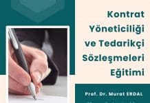 Kontrat Yöneticiliği Ve Tedarikçi Sözleşmeleri Eğitimi